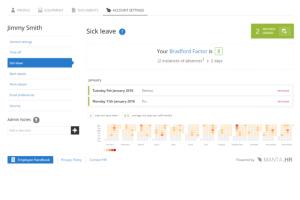 Sickness logging & monitoring on MANTA